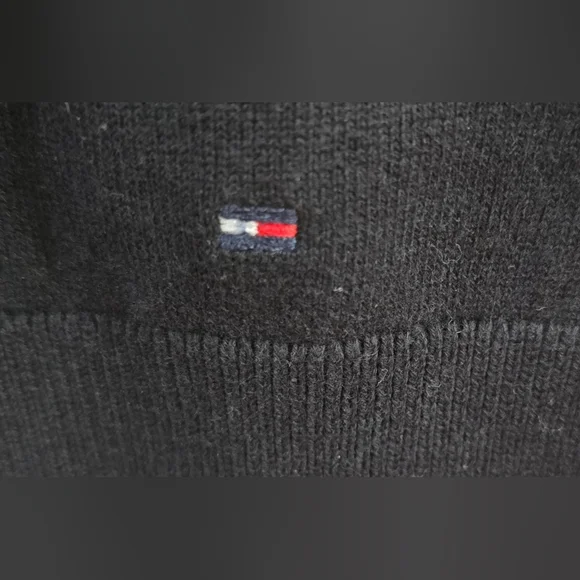 Tommy Hilfiger Black Turtleneck Sweater - Picture 4 of 5